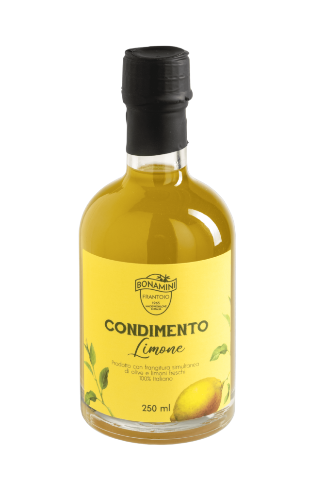 Condimento Al Limone 0 25L Olio Bonamini SHOP