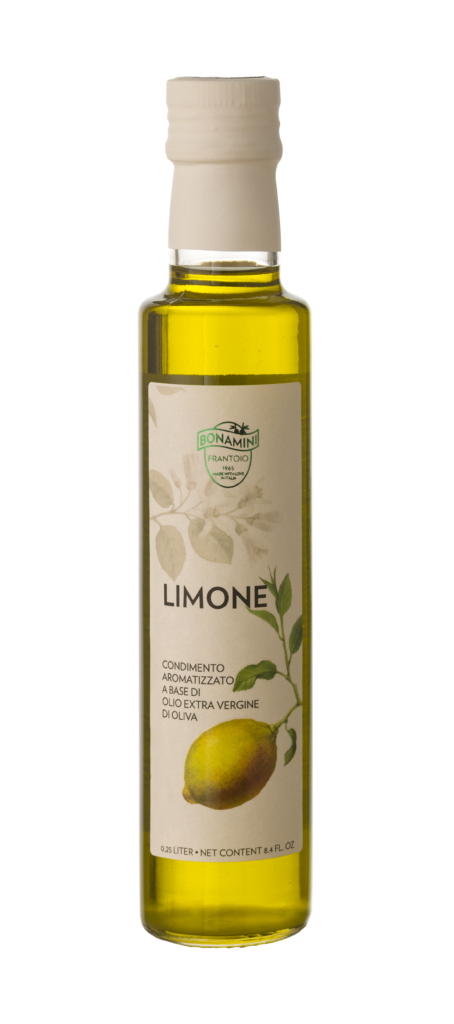 Olio aromatizzato al limone