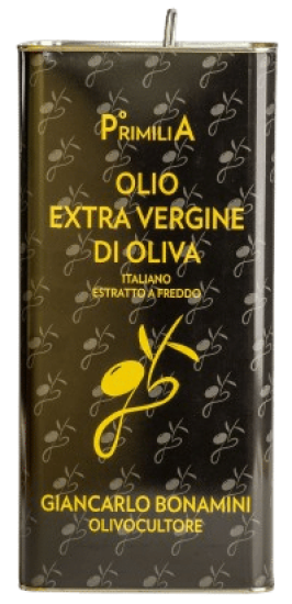 Primilia, italian extra virgin olive oil by Bonamini.
